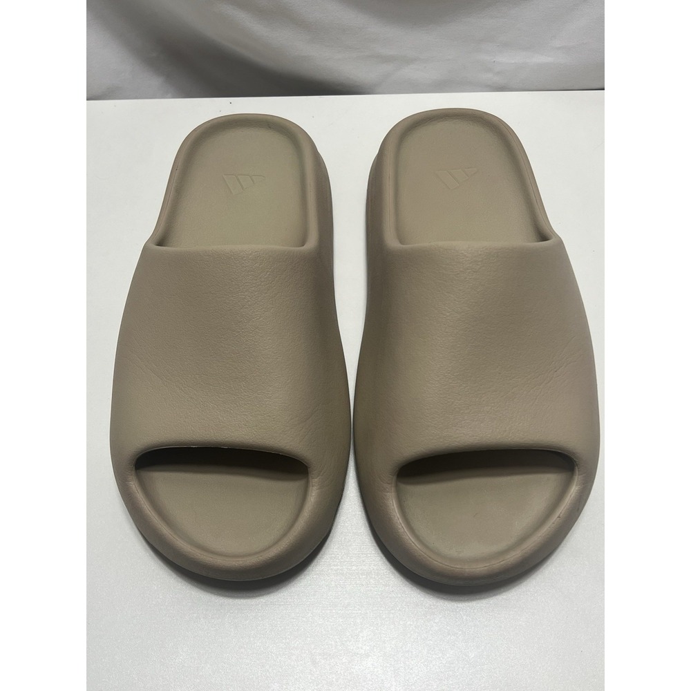 adidas Yeezy Slide Beige Lightweight Synthetic Sandals Mens Casual Summer US 9